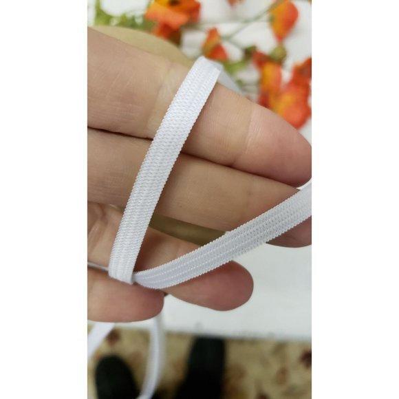USA Made 1/4" Black Elastic, Or 3/8", Ten Yards, Also In White / Costuming - Picture 8 of 9
